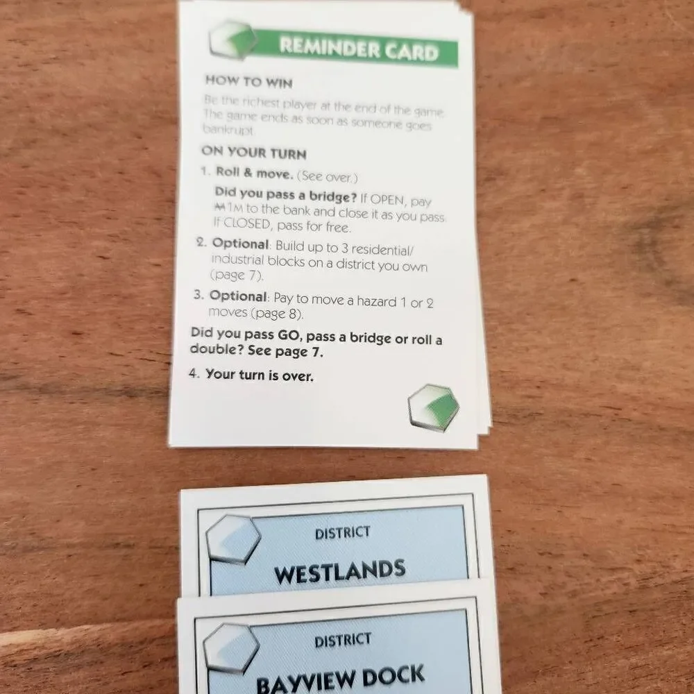 Monopoly U-Build board game build yourself